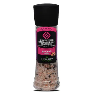 Chef Seasons Black Pepper Himalayan Salt Seasoning 330 g