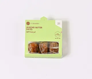 J's Bakery Almond Butter Dates 45 g - Vegan & Gluten Free