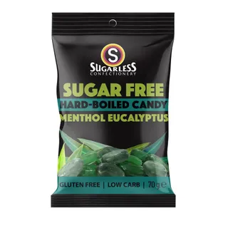 Sugarless Menthol  Eucalyptus Sugarfree 70 g