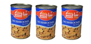 Shaker Chinese Slice Mushroom 400 g x 3 pcs