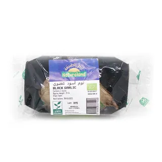 Natureland Black Garlic 70g Organic