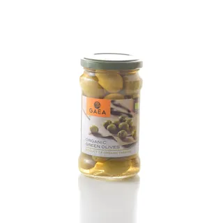Gaea Olympian Organic Green Olives 300 g