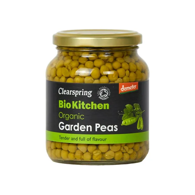 Clear Spring Demeter Organic Garden Peas 350 g