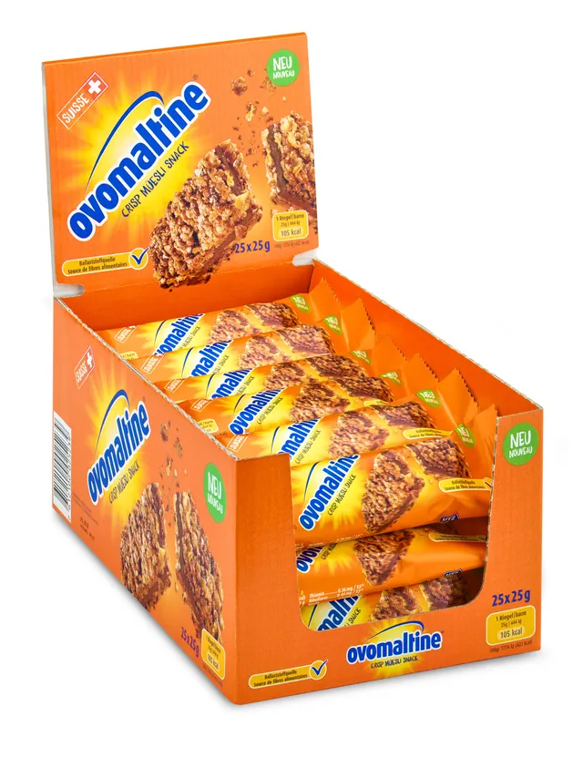 Ovomaltine Crisp Muesli Bar-25 g
