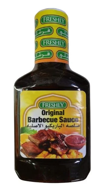 Freshly Bbq Sauce Regular 510g