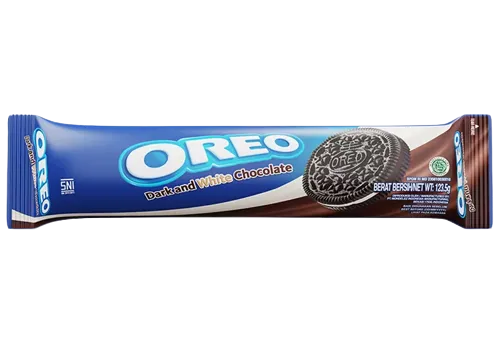 Oreo Dark & White Chocolate Sandwich Cookies, 119g