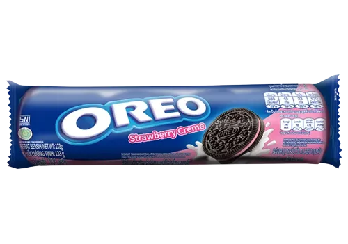 Oreo Strawberry Creme Sandwich Cookies, 137g