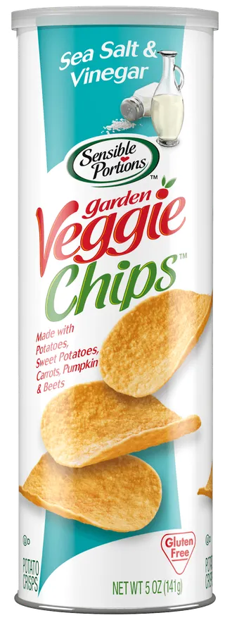 Sensible Portions Veggie Garden Chips Salt & Vinegar, 141g
