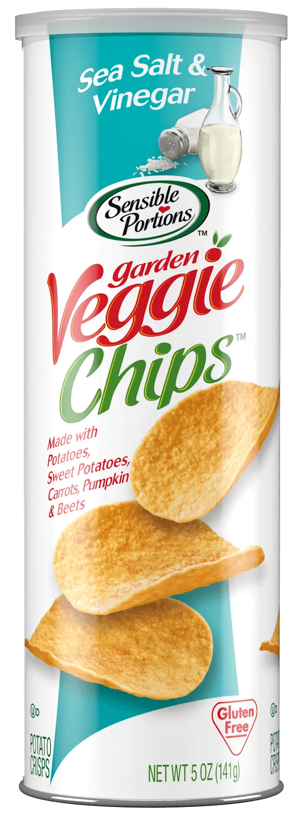 Sensible Portions Veggie Garden Chips Salt & Vinegar, 141g