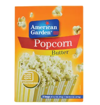 American Garden Butter Popcorn 273 g