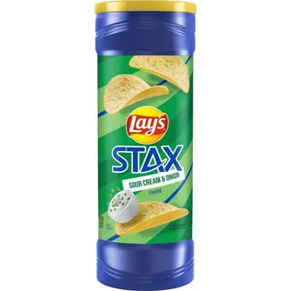 Lay's Sour Cream & Onion Stax Potato Chips 155.9g