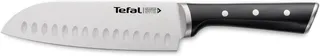 Tefal Ice Force Stainless Steel Santoku Knife 18 cm -Black