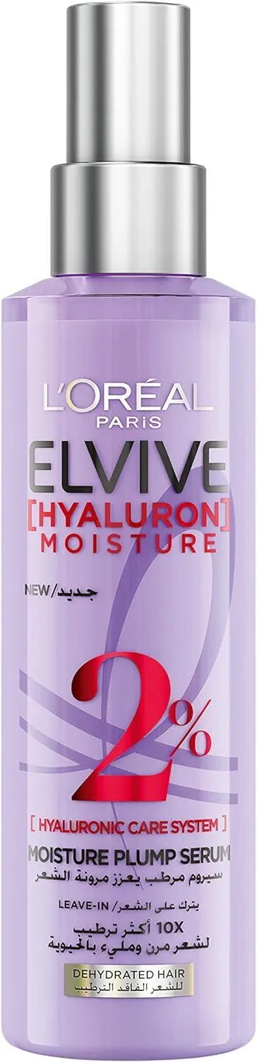 L'Oreal Elvive Hyaluron Moisture Plump Hair Serum for Dehydrated Hair