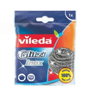Vileda Metallic Dish Washing Scourer, 1 Piece