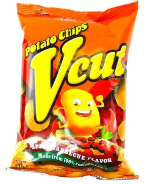 Jack N Jill V Cut Spicy Barbecue Potato Chips 60 g