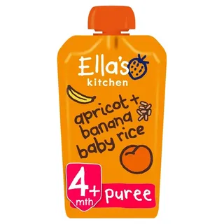 Ella's Kitchen Organic Bananas Apricots Baby Rice 120 g