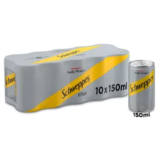 شويبس صودا ووتر، 10x150مل