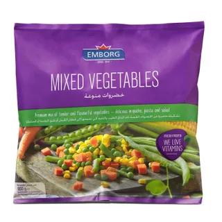 Emborg Frozen Mixed VeGetables 900 g