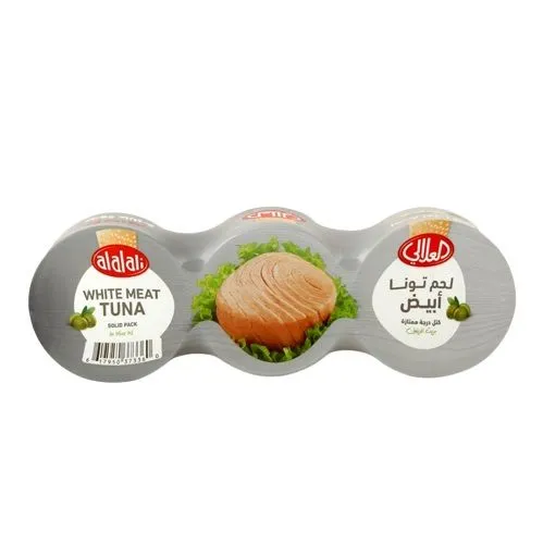 ألالي تونة لحم أبيض في زيت زيتون باك عائلي, 3x170g