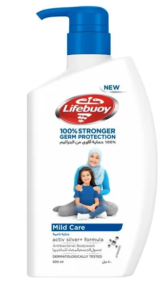 Lifebuoy Mild Care Body Wash 500ml