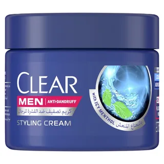 Clear Men Anti Dandruff with Icy Menthol Styling Cream