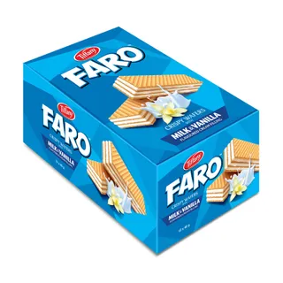 تيفاني فارو ميلك أند فانيلا فيلد كرسبي ويفرز 45 g x 12 قطع