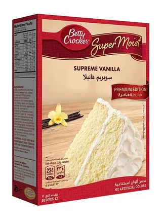 Betty Crocker Supermoist French Vanilla Cake 510 g