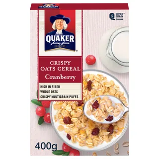 Quaker Cereal Cranberry 400 g