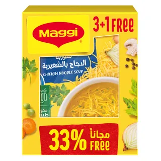 ماجي Chicken Noodle Soup Sachets, 4x60g