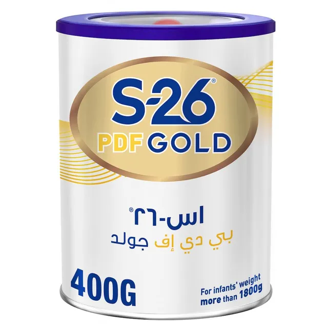 إس-26 بي دي إف جولد فورمولا حليب بعد الخروج (0-6 أشهر)، 400g