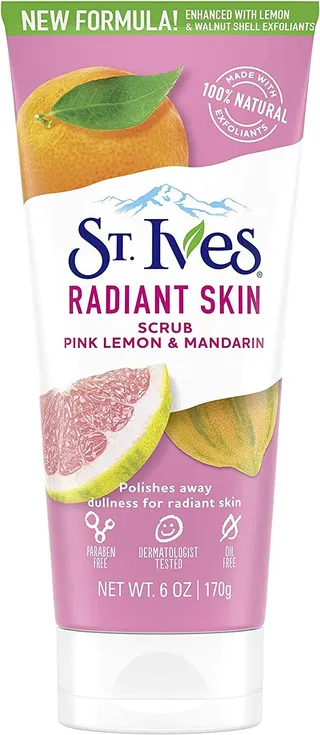 St.Ives Radiant Face Scrub Pink Lemon & Mandarin 170 g