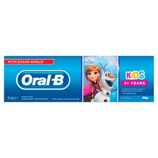 Oral-B Kids Toothpaste Mild Flavor with Sugar Shield (3+ Years), 75ml