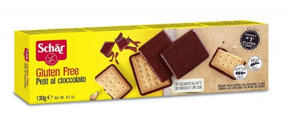 Schar Gluten Free Petit Chocolate Biscuits 130 g