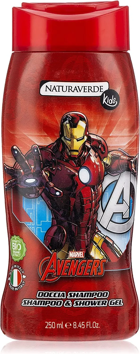 Naturaverde Avengers Kids Shampoo & Shower Gel 250 ml