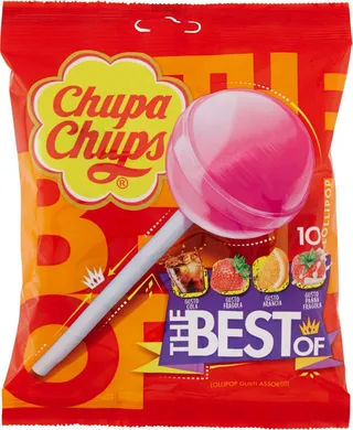 Chupa Chups Assorted Lollipops 10pcs 120g