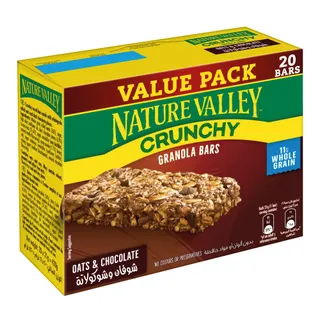 Nature Valley Crunchy Oats & Dark Chocolate Granola Bars, 20x21g