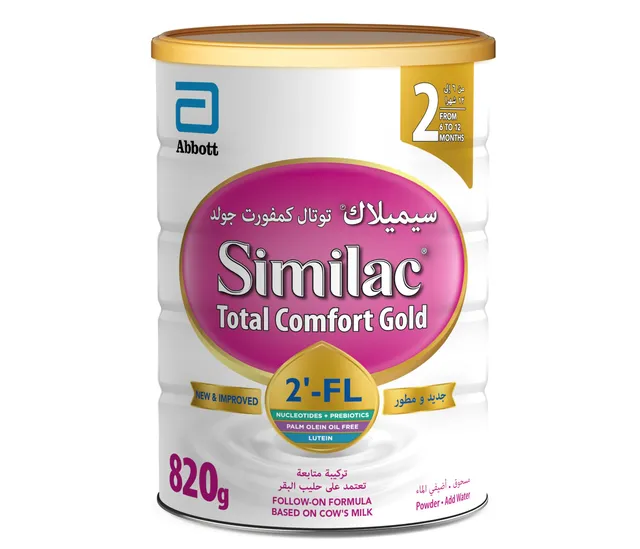 Similac Total Comfort Gold 2 Follow-On Formula 6-12 Months 820g