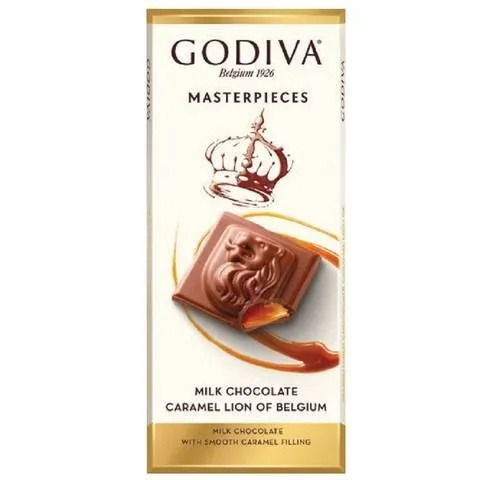 Godiva Milk Chocolate Caramel Tablet 86 g