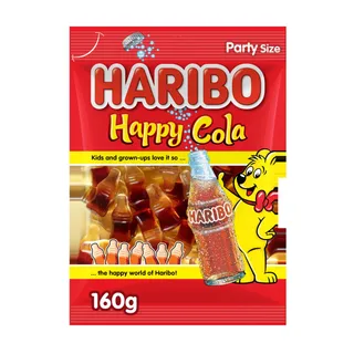 Haribo Candy Happy Cola 160g