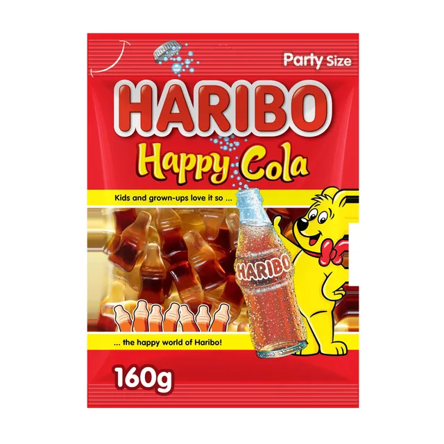 Haribo Candy Happy Cola 160g
