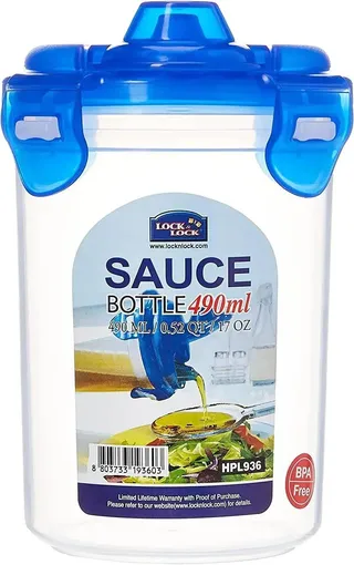 Lock & Lock Sauce Bottle, 490ml