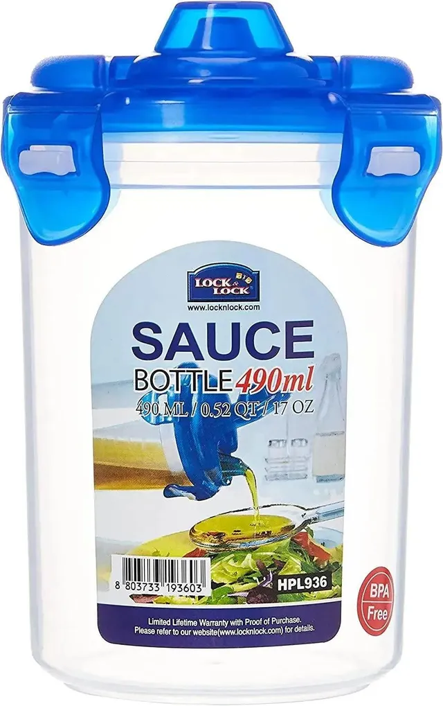Lock & Lock Sauce Bottle, 490ml