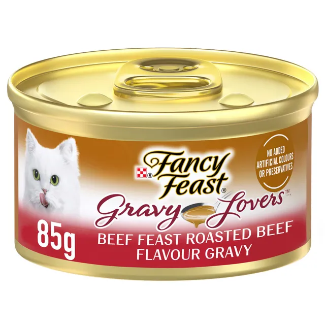 Fancy Feast Cat Food Grilled Beef 85 g
