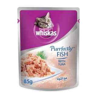 Whiskas Purrfectly White Tuna 85 g