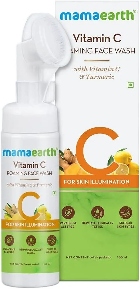 MamaEarth Vitamin C Foaming Face Wash