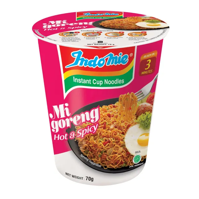 Indomie Hot & Spicy Cup