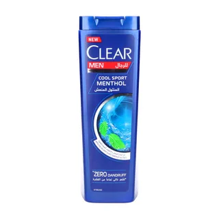 Clear Men Anti-Dandruff Shampoo Cool Sport Menthol 400 ml