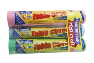 Volcano Table Cover Multicolor, 15 Pieces