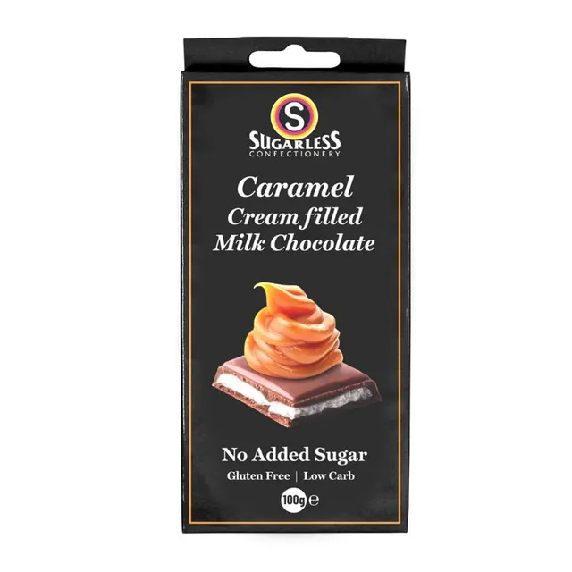 Sugarless Chocolate Caramel 100 g