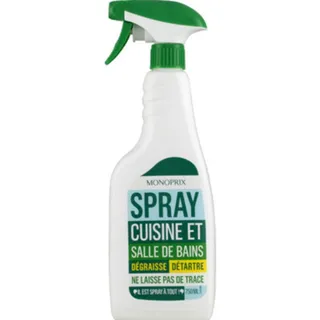 Monoprix Kitchen And Bathroom Cleaning Spray 750ML